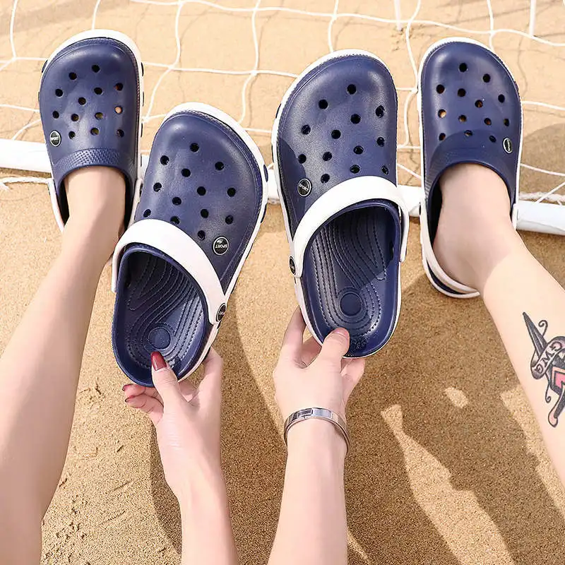

Jelly Smiley Face Slippers Designer High Quality Platform Flip Flops Street Male Shoes Cushions Men's Clogs Trend Tennis Boy