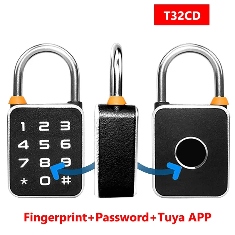 

Портативный противоугонный замок, приложение, комбинация паролей по отпечатку пальца, умный биометрический замок, зарядка через USB для шкафчика, багажа, тренажерного зала