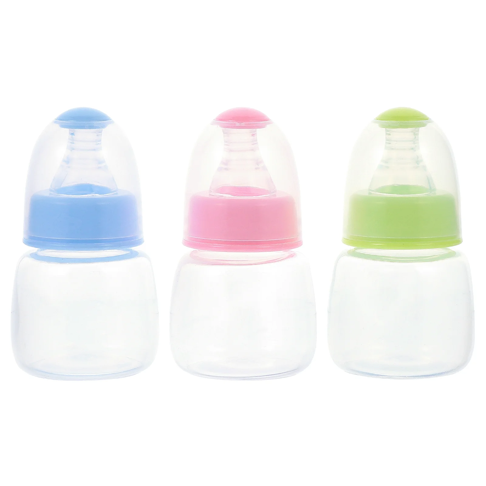 

3 Pcs Feeding Bottle Baby Bottles Kids Newborn Safety Infant Practical Nursing Child