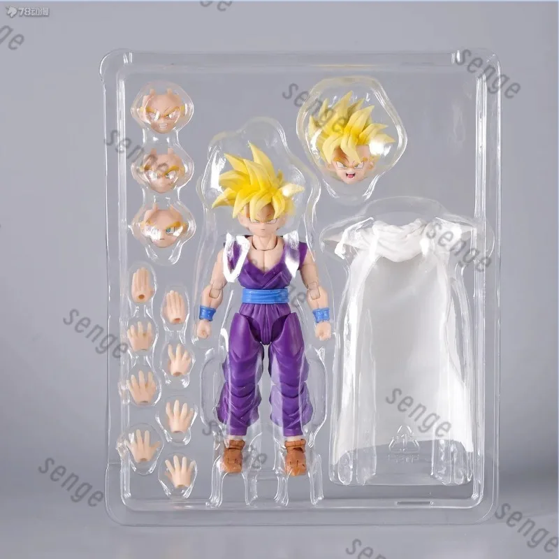 Фото 【Оригинальный товар, в наличии】Фигурка Bandai SHF Super Saiyan Son Gohan - The Warrior Beyond Goku - коллекционная фигурка в подарок №2