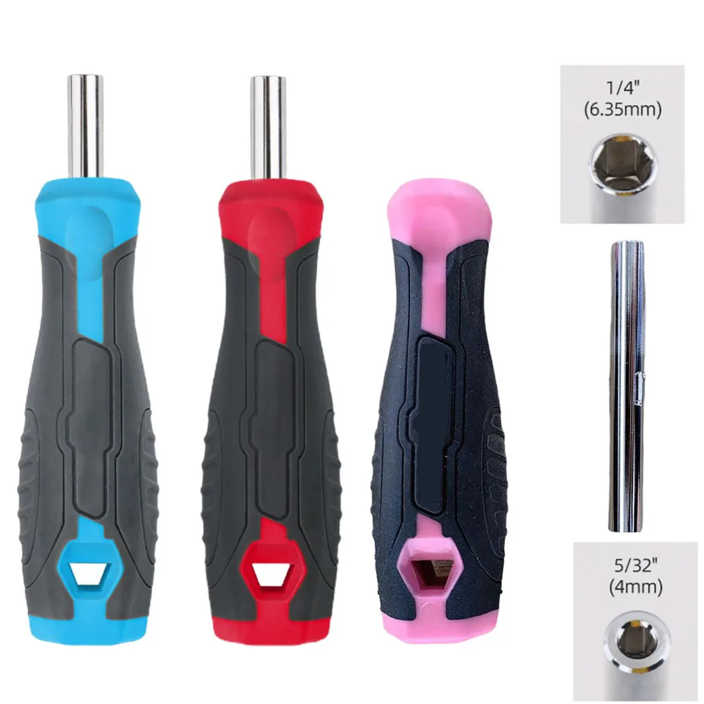 

Magnetic Screwdriver Bit Holder Handle Driver For Embedded Hex Torx 4mm/6.35mm