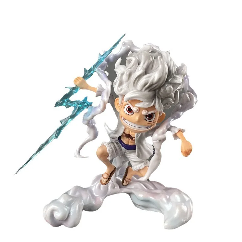 16CMOne Piece Аниме Фигурка Игрушки SD Ника Луффи 5th Gear Awake ПВХ Фигурки Коллекция Модель