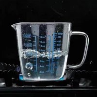 useful water mug broken resistant durable graduated juice cup milk cup measuring cup