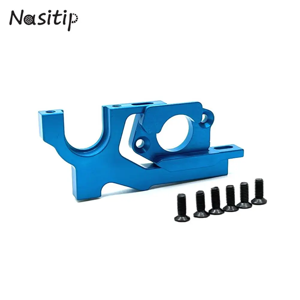 

NASITIP Adjustable Motor Mount Metal Upgraded Accessories Compatible For Wltoys 1/10 104072 104001 104002 Remote Control Car