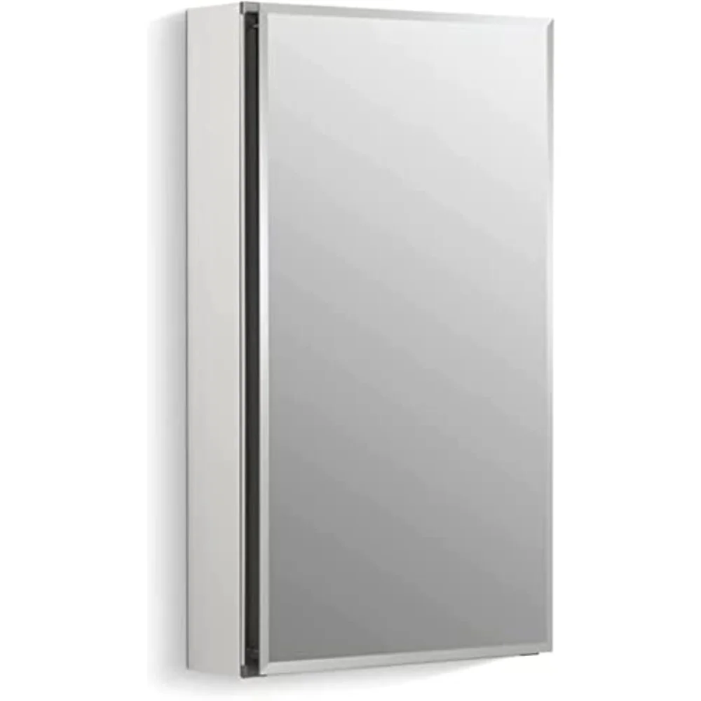 

CB-CLC1526FS CLC, плоский алюминиевый шкафчик с зеркальной дверью, со скошенными краями, анодированный алюминий, 15 дюймов x 26 дюймов