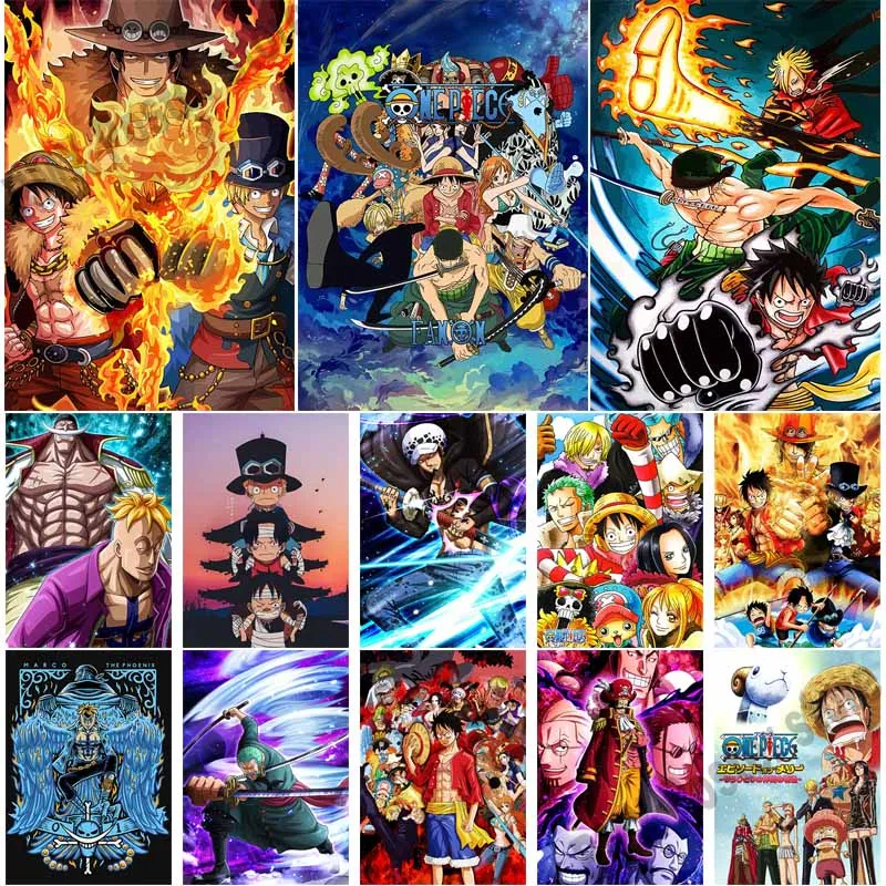 

Japanese Action Anime Posters White Coated Paper HD Print Poster Living Room Bar Interior Wall Art Painting Home Anime Decor