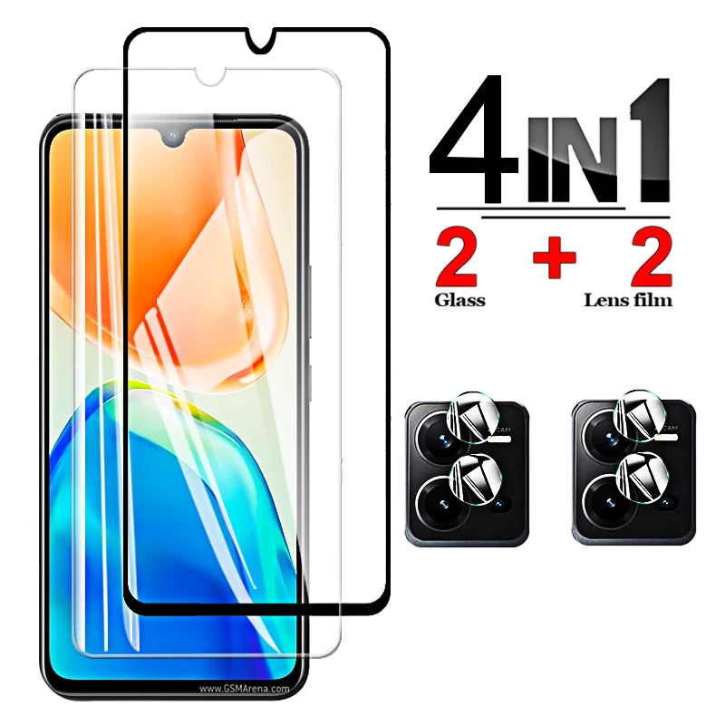 Фото Объектив камеры для Vivo V25e, протектор экрана, закаленное стекло для Vivo V25Pro, V25, искусственное стекло камеры V 25e 25 E Pro, защитное стекло №1