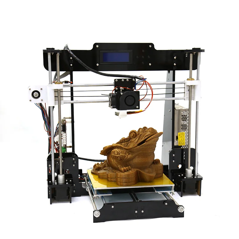 Китайский заводской поставщик anet a8 fdm промышленный дешевый 3d принтер prusa i3 на