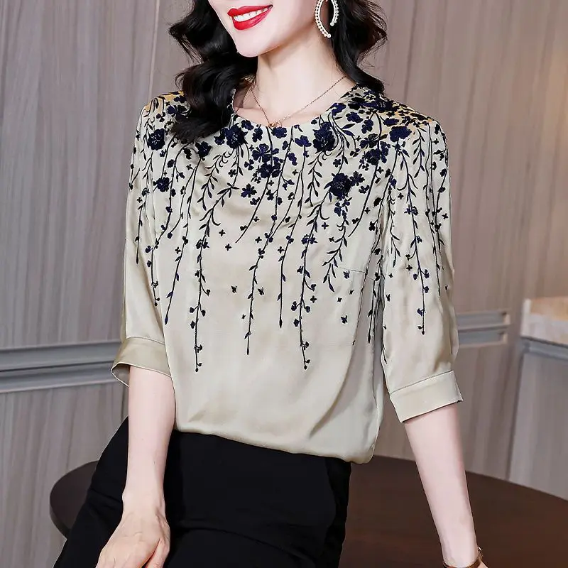 

2023 chinese style vintage blouse women elegant blouse women hanfu lady ol casual daily blouse chiffon blouse improved qipao top