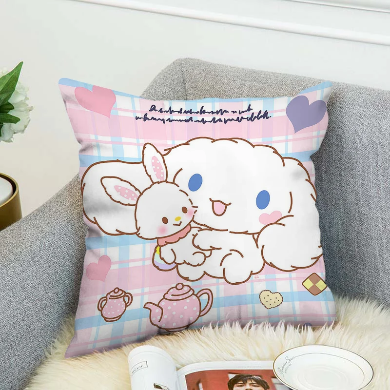 

Наволочки Pilow в стиле аниме, декоративные подушки в стиле Cinnamorol, 40x40 45x45, Осенний Декор