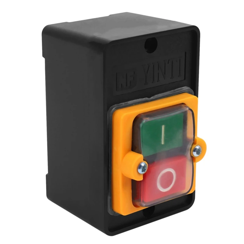

4X AC 220/380V On/Off Water Proof Push Button Switch KAO-5 For Drill Motor Machine
