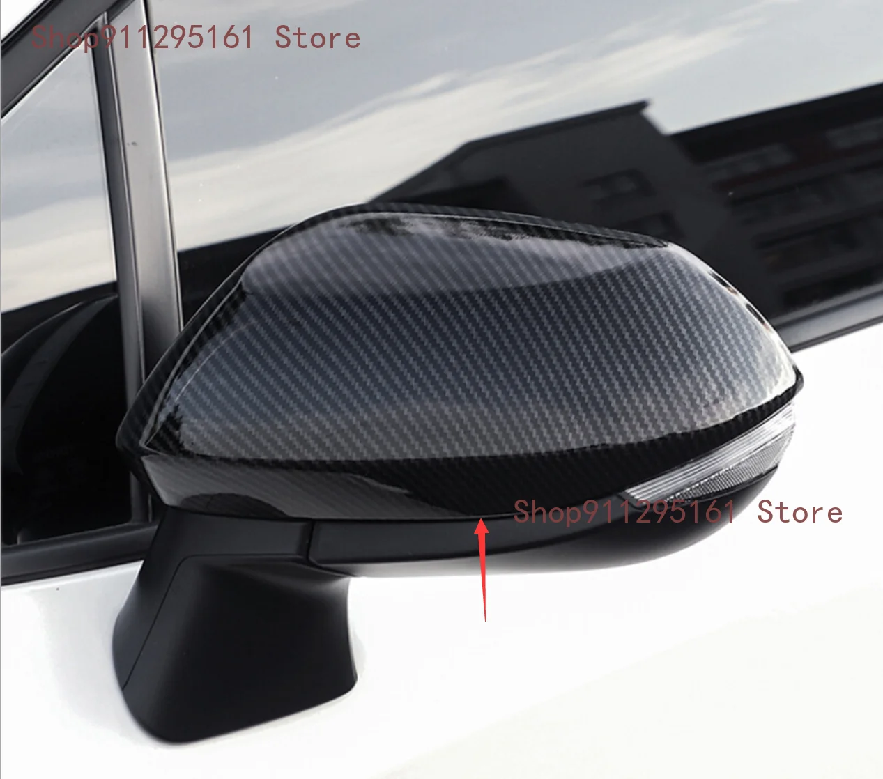

Боковые зеркала заднего вида для Toyota Corolla 2019-2020 из углеродного волокна