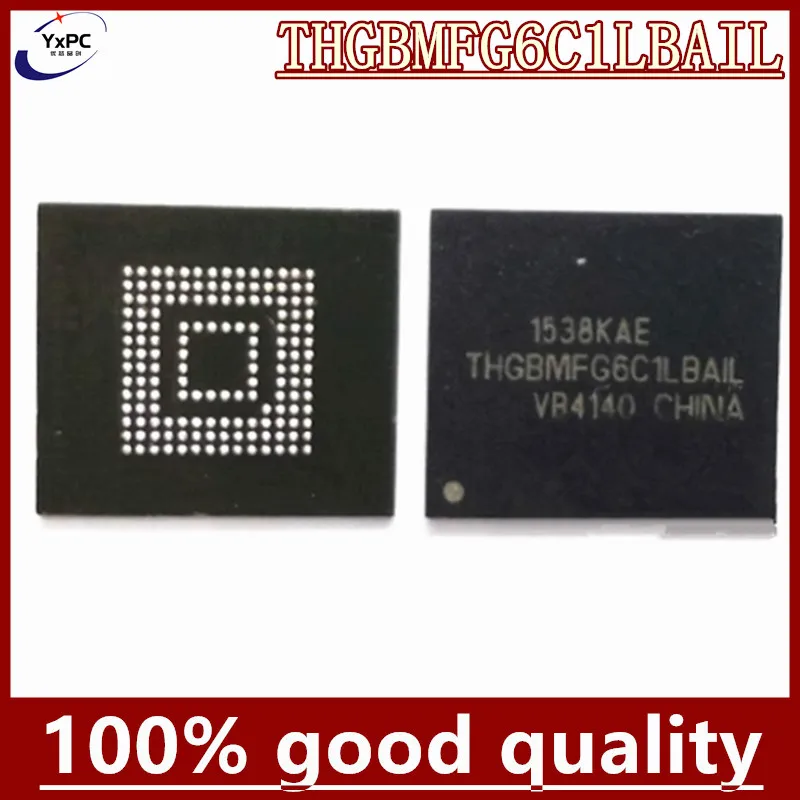 Чипсет THGBMFG6C1LBAIL BGA153 EMMC с флэш-памятью и шариками