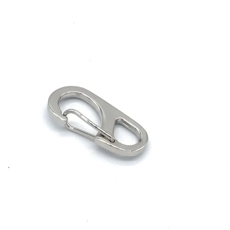 

Steel Buckle D3S Buckle Mini Buckle Simple Spring Camping Portable Gadget Carabiner Keychain Hanging Camping Hiking