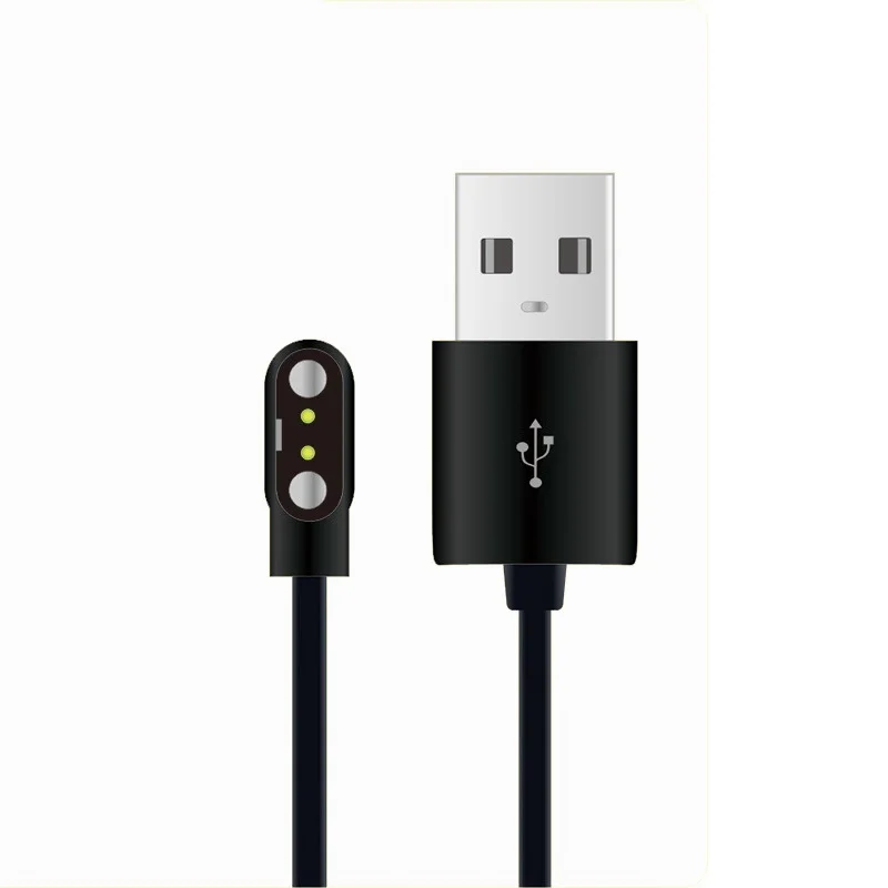 

Magnetic Charge Charging Cable For Smart Watch with Magnetics Plug For 2 Pins Distances 2.84mm Black Novel Power Charger Cables