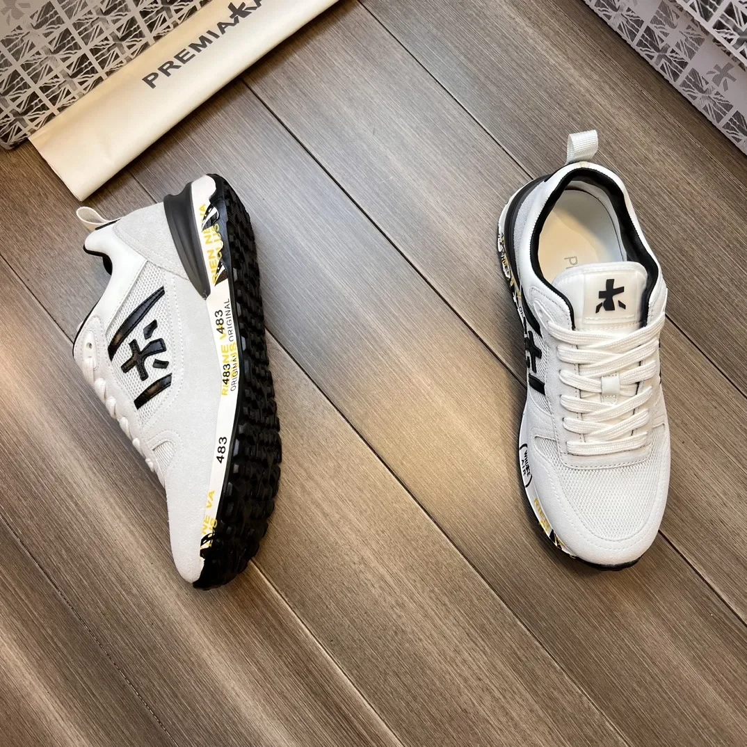 PREMIATA Мужская модная простая повседневная легкая спортивная обувь в стиле ретро