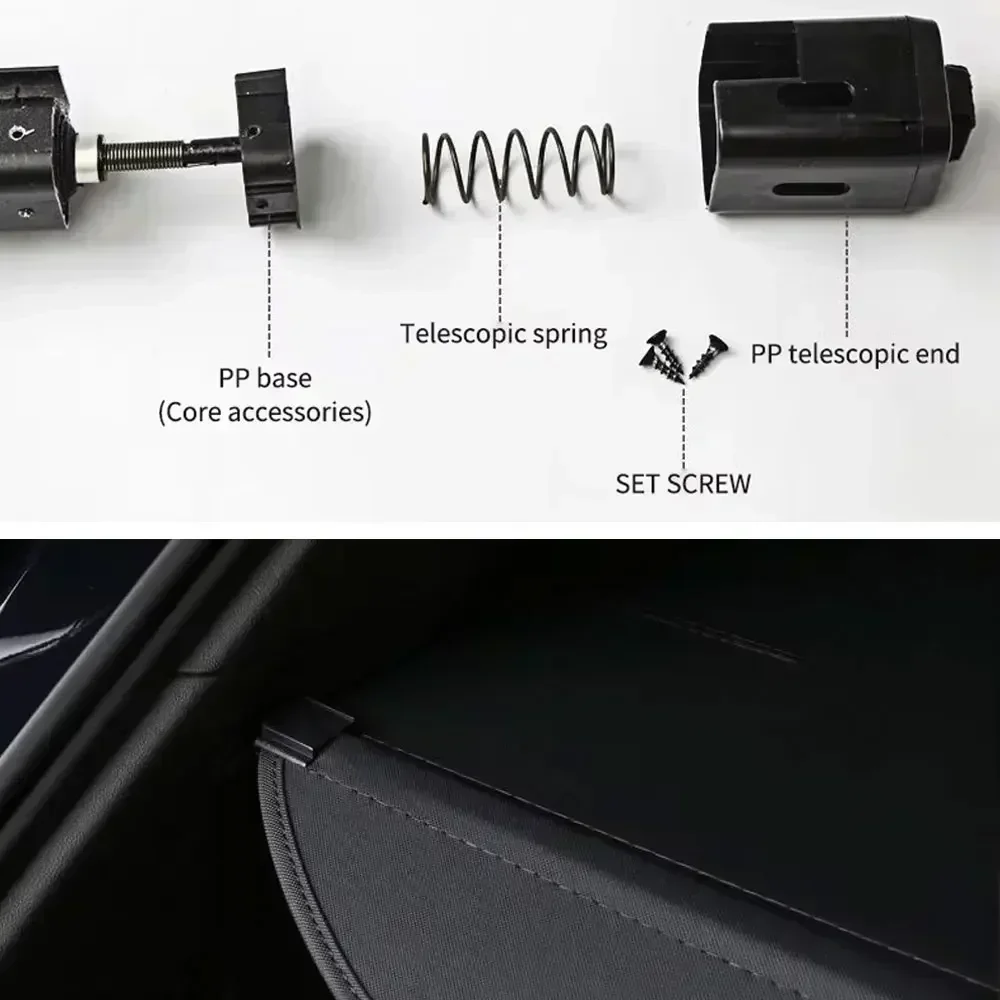 Чехлы для багажника автомобиля для Mazda 5 Mazda5 CW 2011 ~ 2018 2012 2013 2014 2015 2016 2017 Retractabl, водонепроницаемые занавески для багажа, укрытие для конфиденциальности, аксессуары для груза (art.: 3920ca44319cc) - 3920ca44319cc