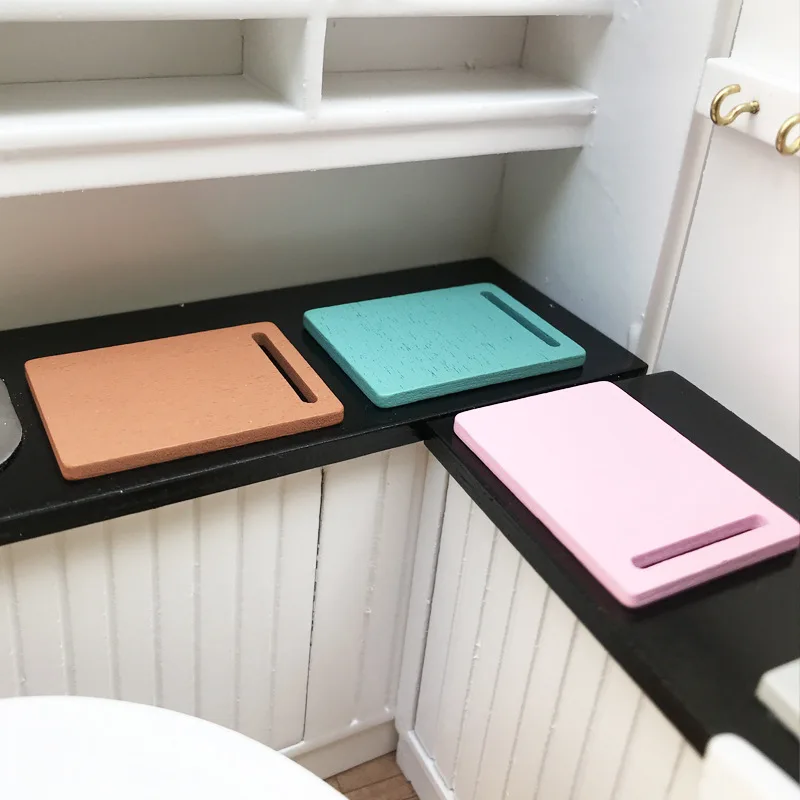 Забавная мини-разделочная доска кухонный нож украшения миниатюрные фигурки