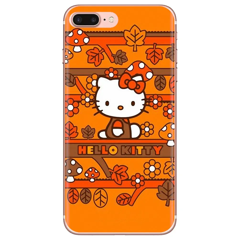 Силиконовый чехол Hello Kitty для Samsung Galaxy Note 3 4 5 8 9 S3 S4 S5 Mini S6 S7 Edge S8 S9 S10 Plus |