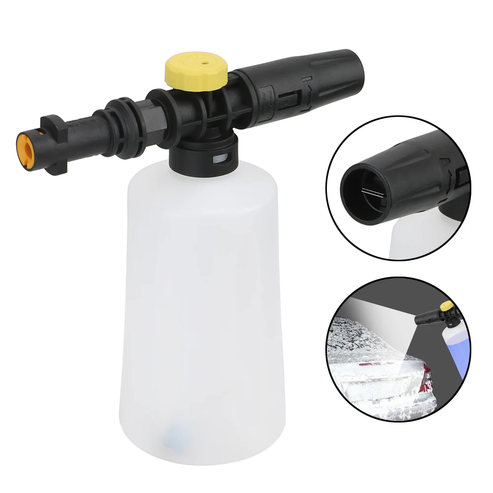 

For Karcher K2 K3 K4 K5 K6 K7 High Pressure Washers 750ML Car Soap Foam Generator Adjustable Sprayer Nozzle Snow Foam Lance