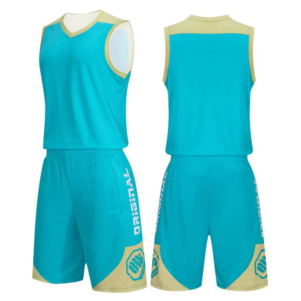 Men College Basketball Jerseys Uniform Sportswear Youth Boys Basketball Jerseys Set Basketball Jerseys Set Training Apparel