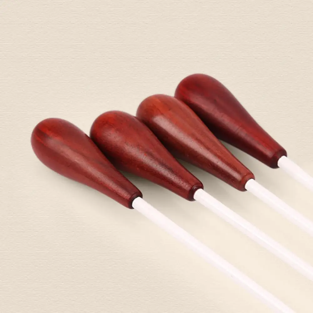 Волоконная трубка палочка из палисандра черное дерево оркестр грушевидная ручка