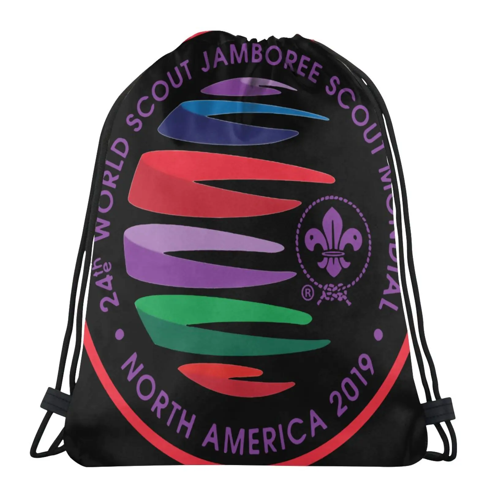 

Сумка для мероприятий 24Th World Scout Jamboree 2019, веревочная сумка для обуви, сумка для макияжа, Индивидуальная сумка-тоут, тканевая сумка, оригинальн...