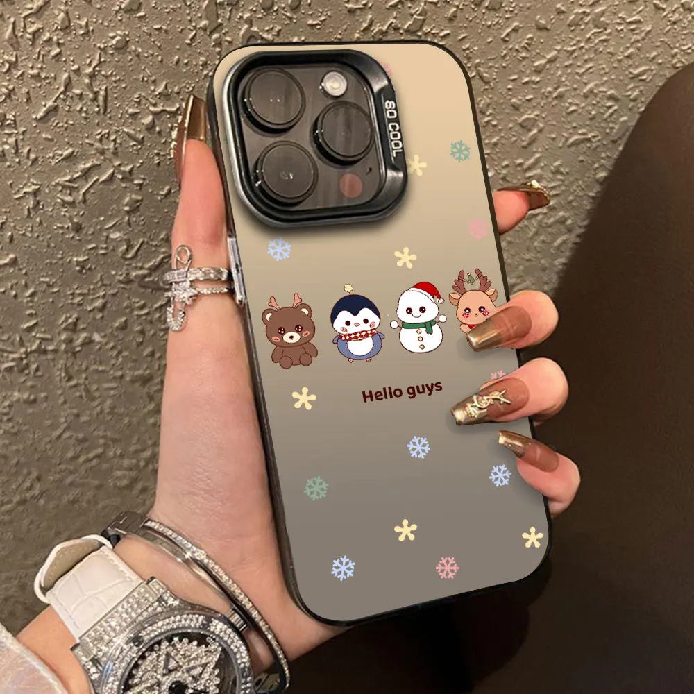 Рождественский чехол для Realme 12 Pro Plus 12X 11 8 7i Lite Note 50 Narzo 50i Prime 20 30A 70 N53 N55 N63 IMD Cover