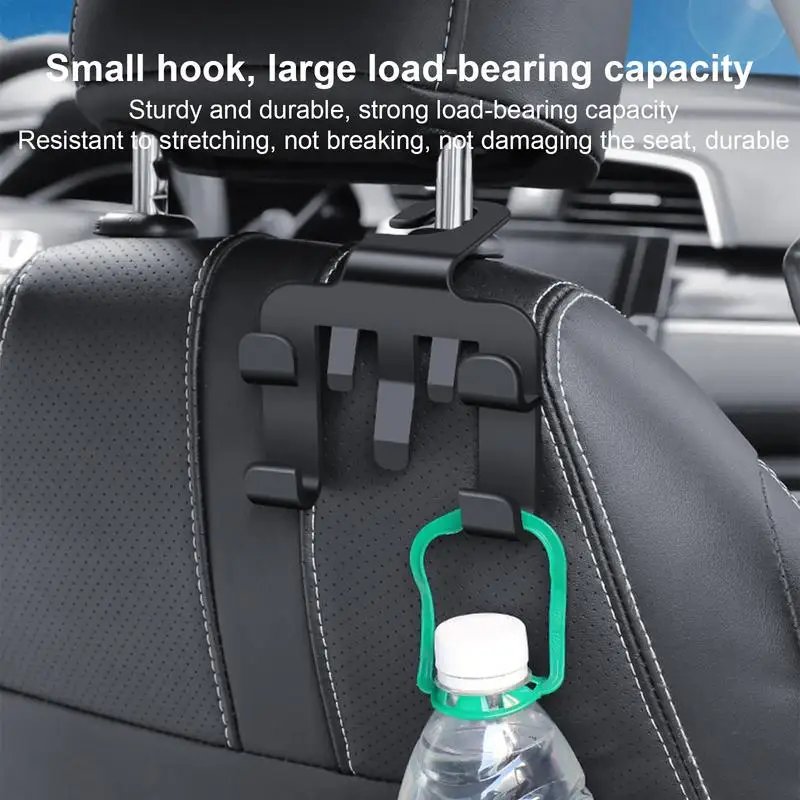 Мобильная вешалка для автомобильного сиденья Прочные крючки спинки Вешалка