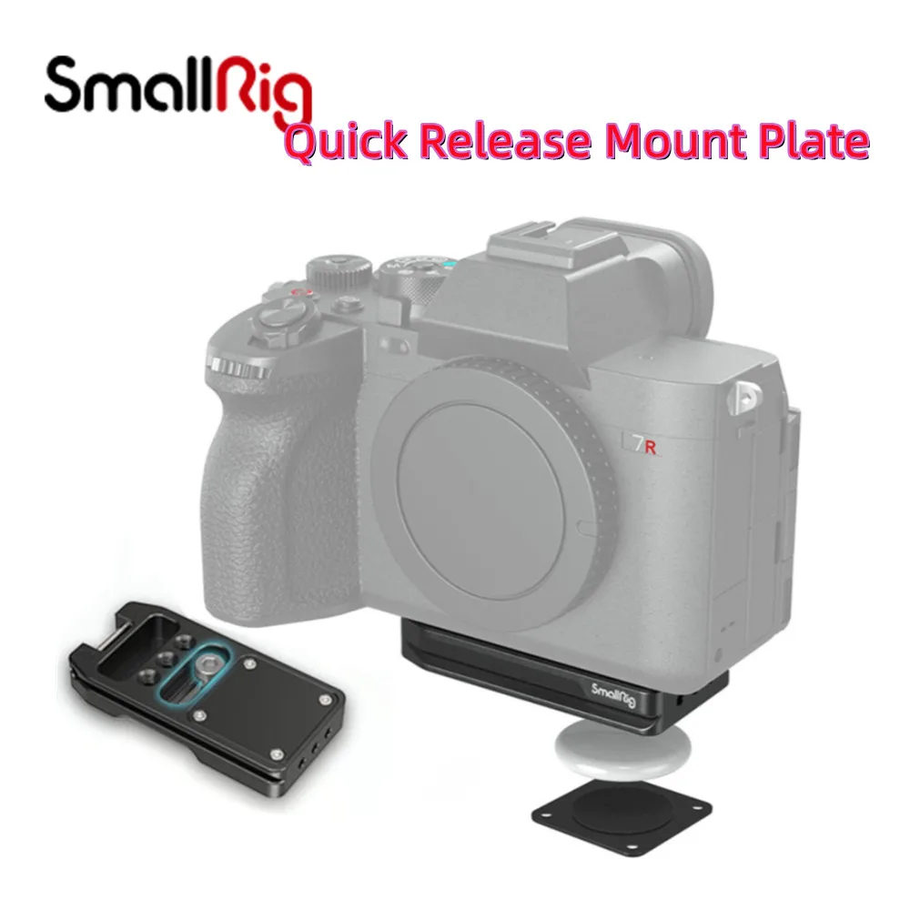 

SmallRig MD4150 Quick Release Mount Plate (Arca-Type Compatible) for AirTag