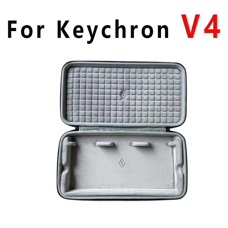 Купи Suitable for Keychron V4 Mechanical Keyboard Protection Storage Hard Case Bag Box Keyboard Carrying Case Keyboard Dust Case за 2,282 рублей в магазине AliExpress