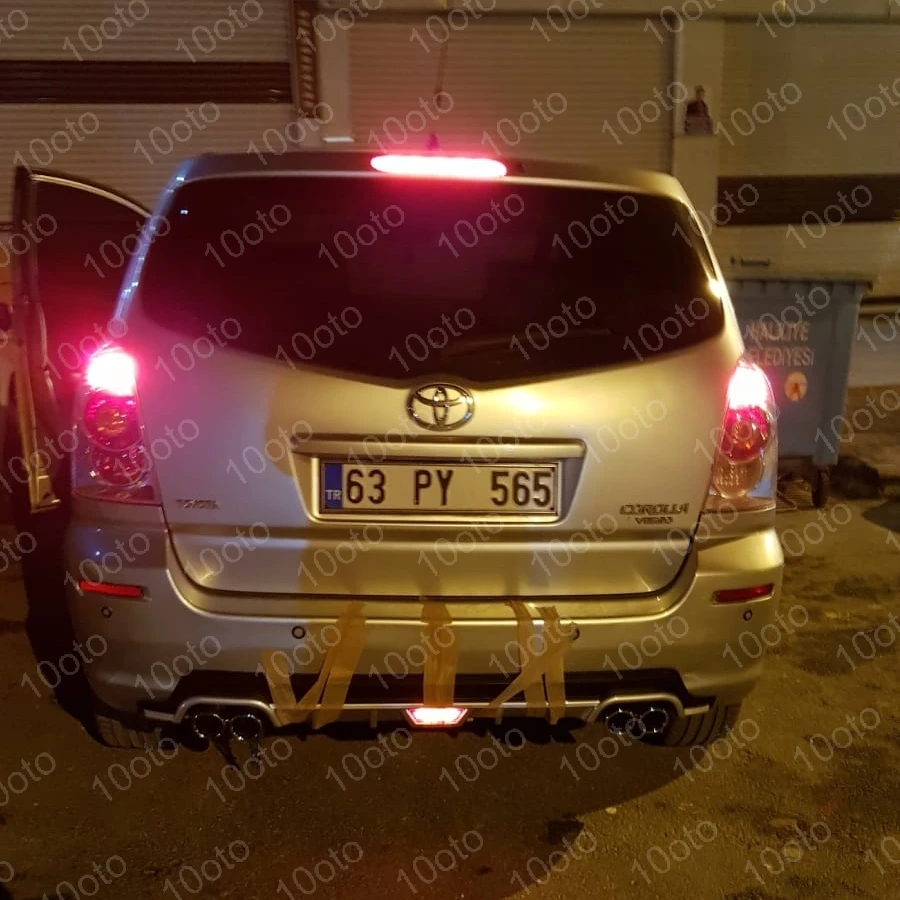 Автомобильный задний бампер шесть спойлеров диффузор для Toyota Corolla Verso