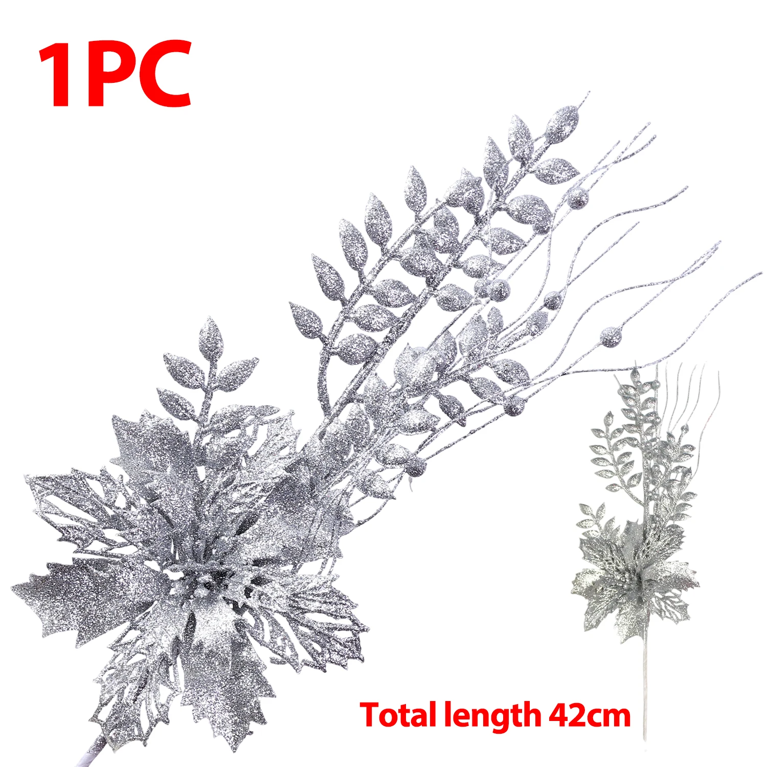 

Рождественские листья Софоры из пластика