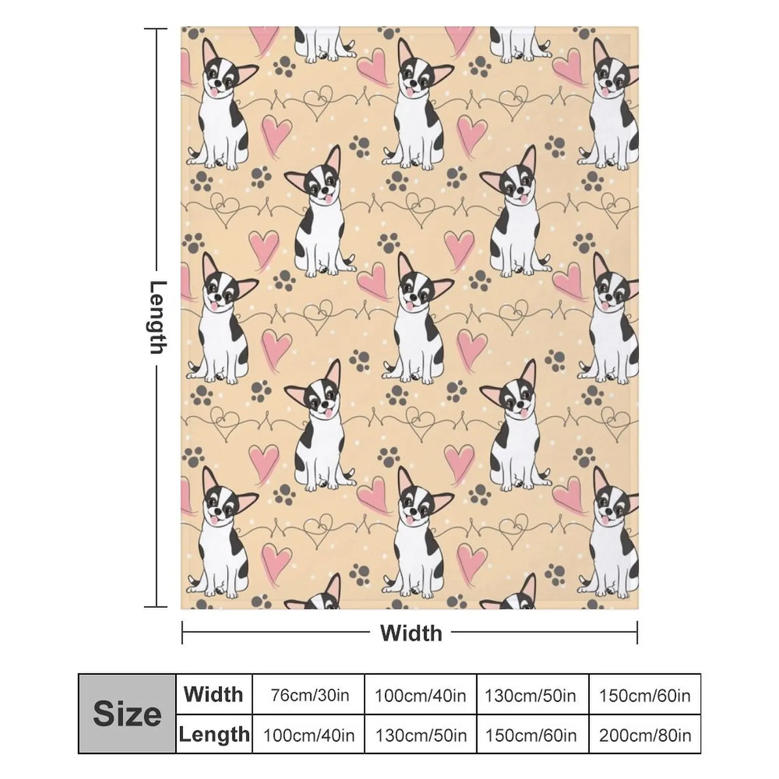 Черно-белое одеяло LOVE Chihuahua 1 декоративные диваны забавный подарок одеяла