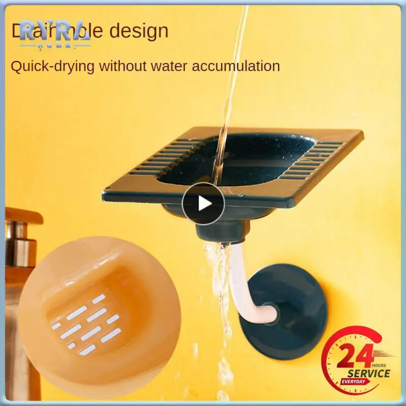 

Wall Mounted Soap Box Interesting Not Afraid Of Dampness Soap Holder Flexible Hose Can Be Adjusted Arbitrarily Firm And Secure