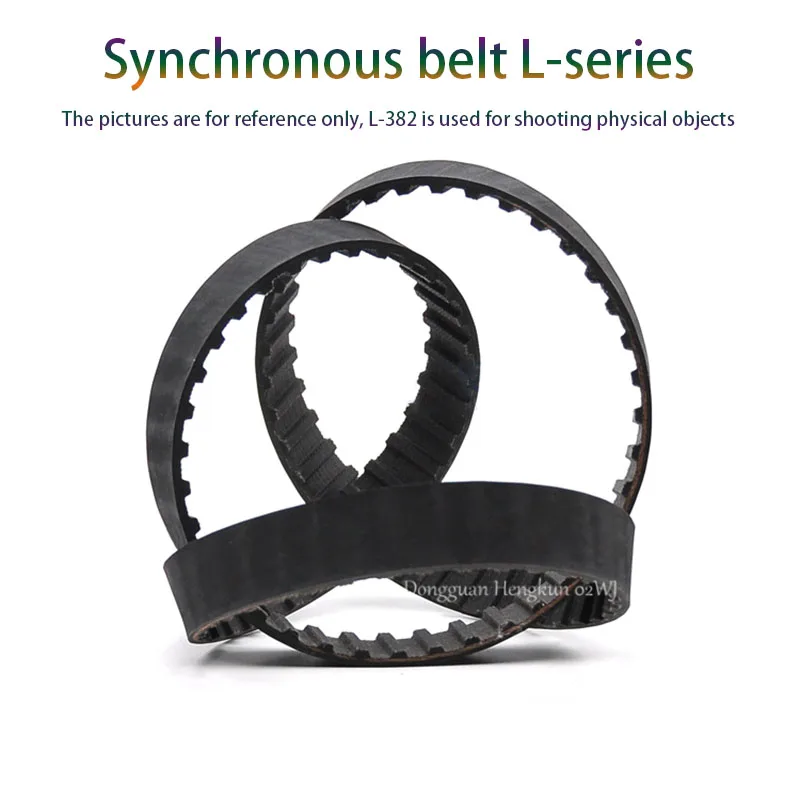

L-Type Rubber Synchronous Belt 86L-250L Width 20mm Pitch 9.525mm Trapezoidal Toothed Wear-Resistant Toothed Transmission Belt