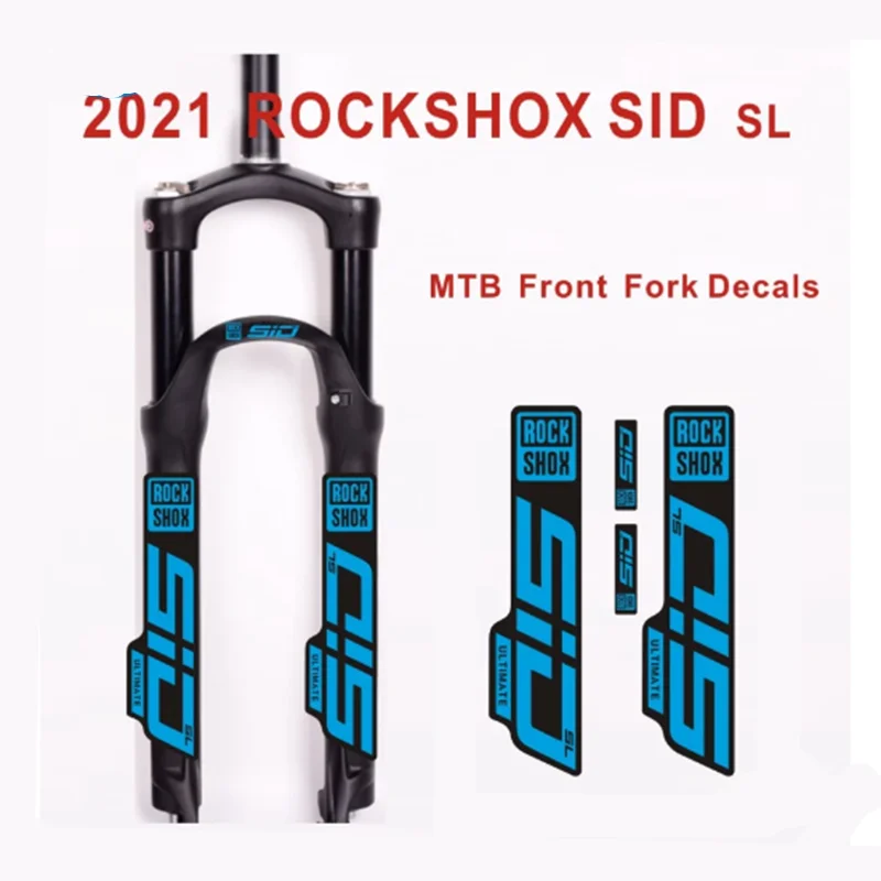

Bicycle Front Fork Stickers for 2021 ROCK SHOX SID Sl Waterproof Sunscreen Antifade Mountain Bike Cycling Decals Free Shipping