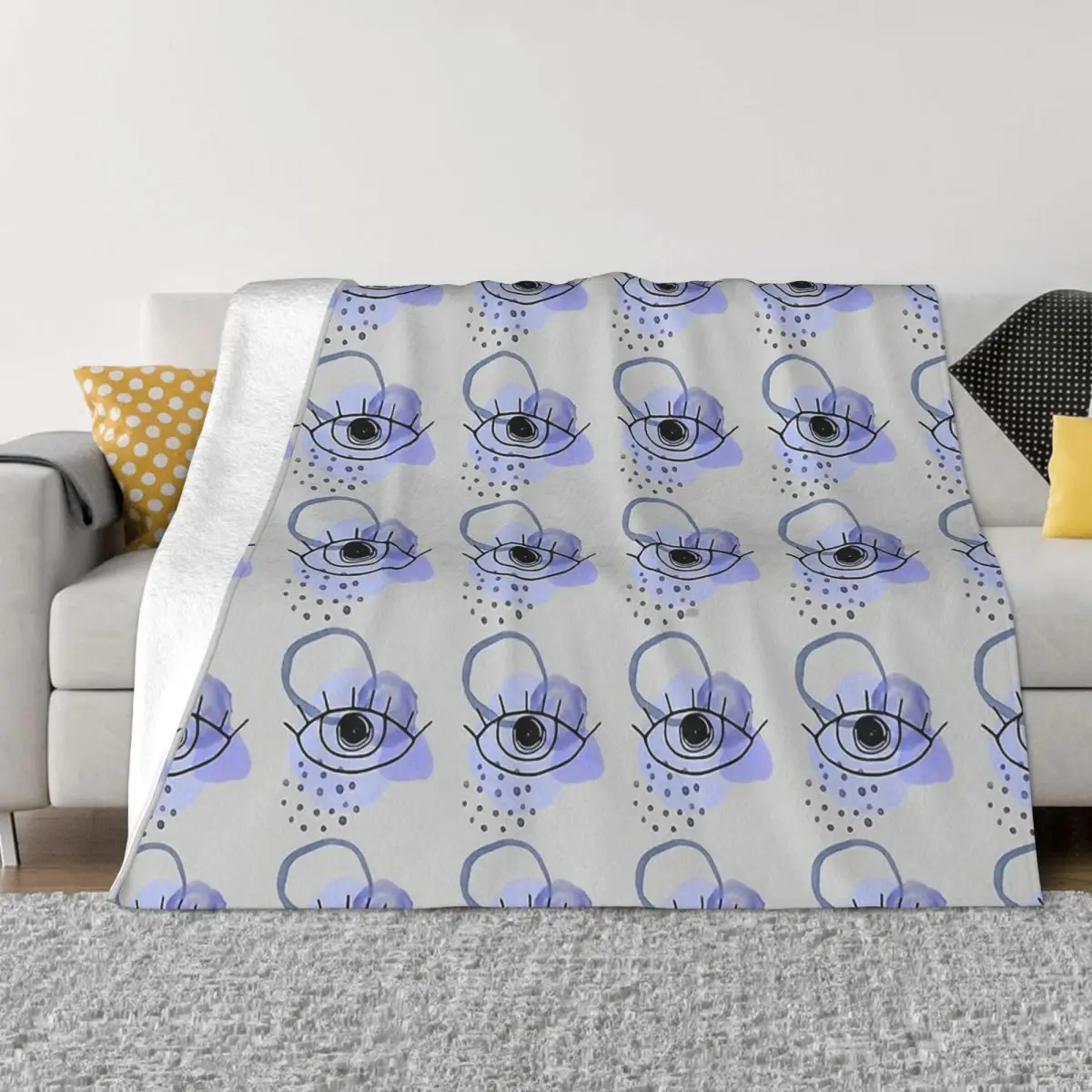 

Портативные теплые одеяла для путешествий, одеяло для красивых глаз, будьте внимательны