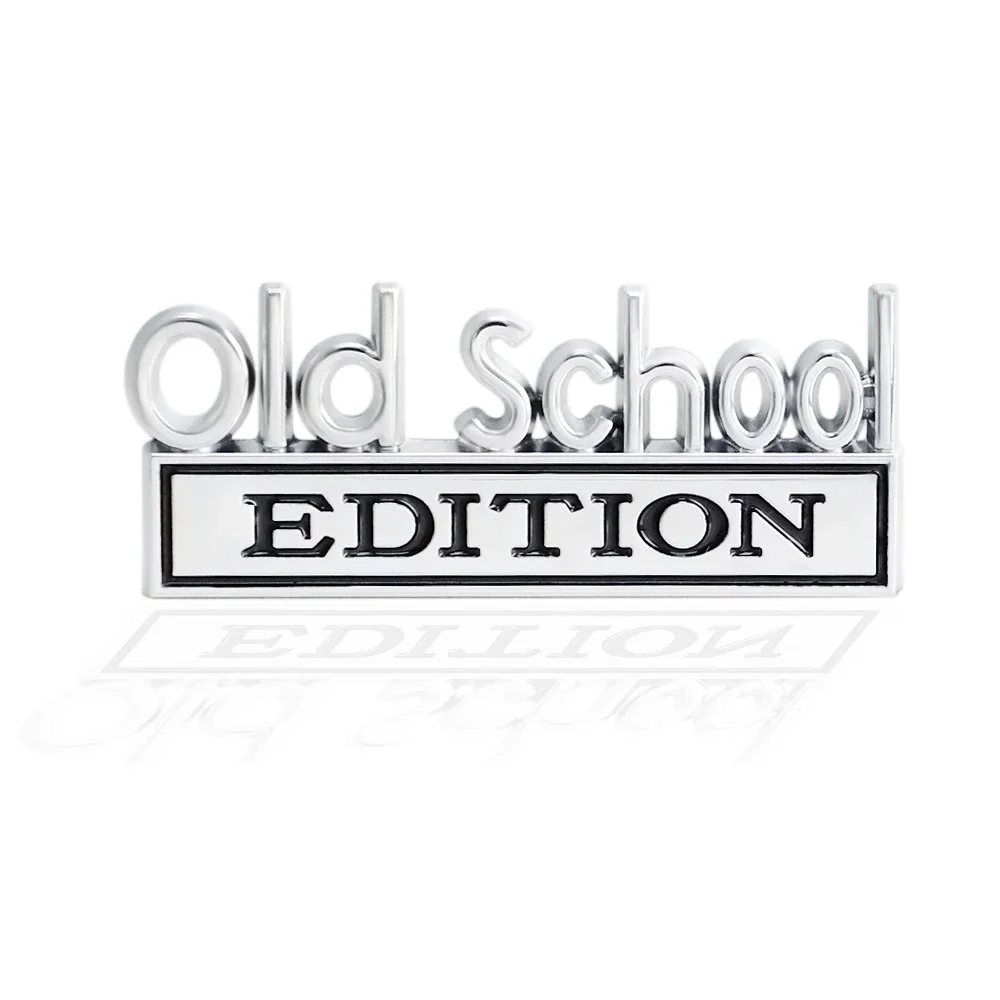 

3D металлический Старый Школьный фотоальбом, фотоинструменты для украшения автомобиля