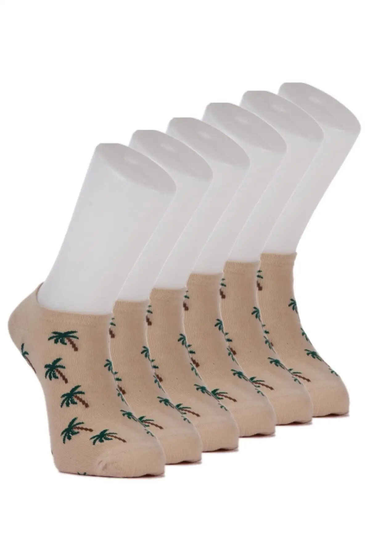 

Liquid Men's boothop socks with palm patterned 6 psc. Package