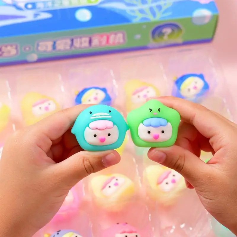 Кукла Статуя Адвент-календарь 24-дневный календарь обратного отсчета Рисунок для