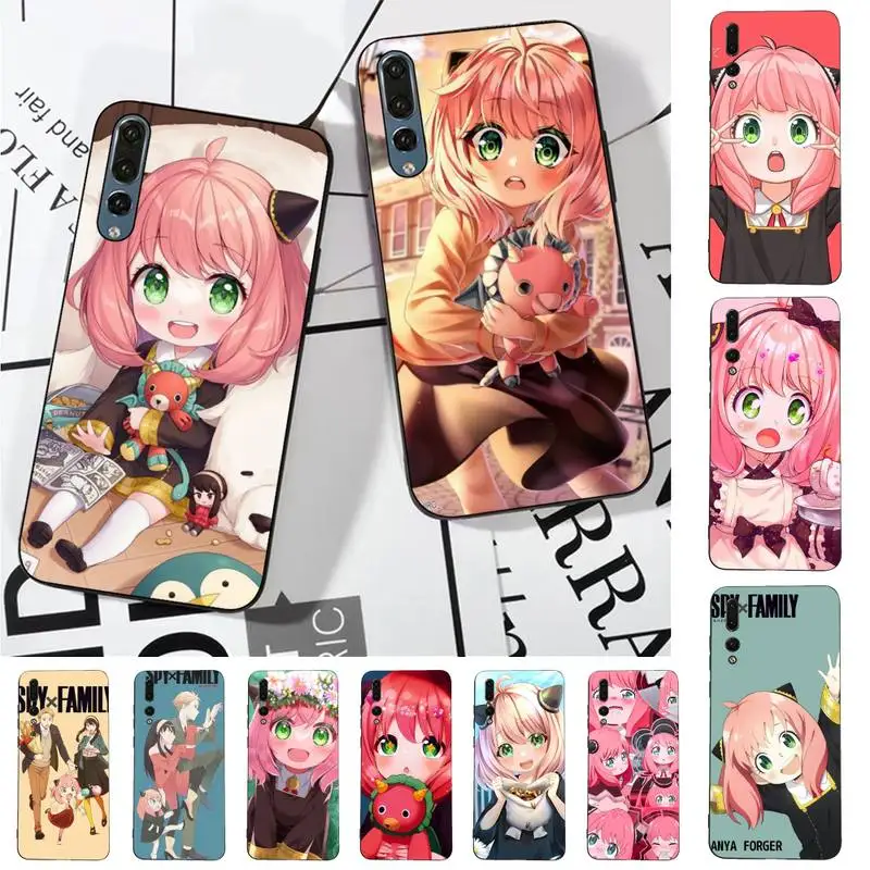 

Spy X Family Phone Case for Huawei P30 40 20 10 8 9 lite pro plus Psmart2019