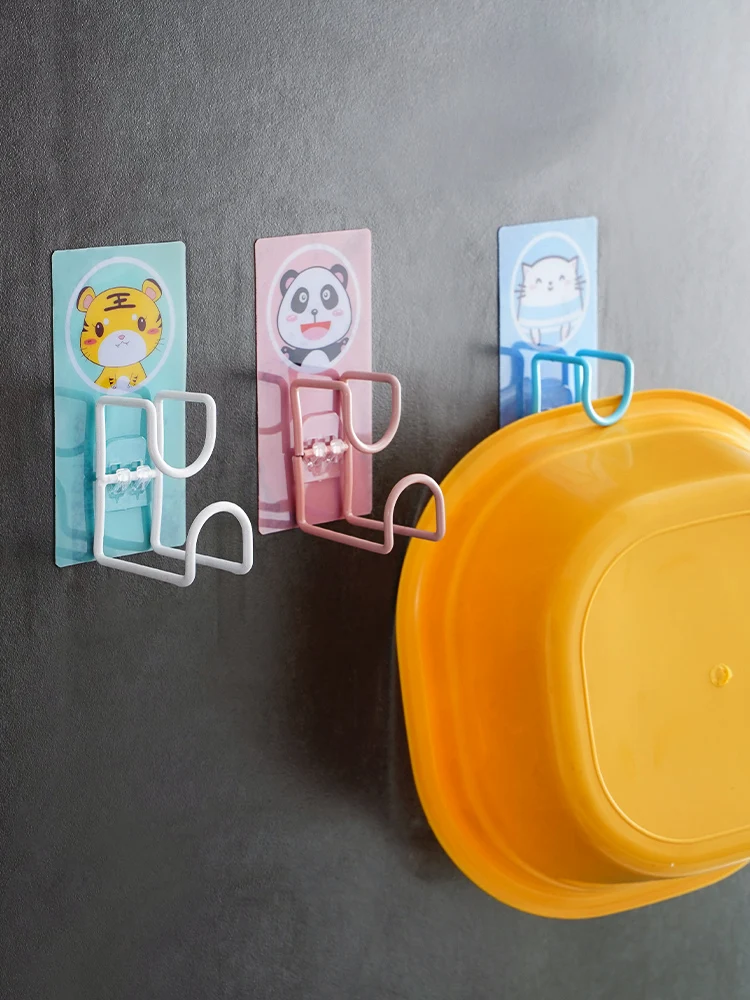 

Без перфорации, искусственная кухонная разделочная доска, липкий крючок, настенная рама для раковины, артефакт, подвесная стойка для хранен...