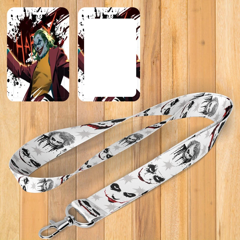 

A0240 Cool Stuff Lanyards Clown Neck Strap Straps Ribbons Phone Buttons ID Card Holder Lanyard Buttons DIY Hanging Rope