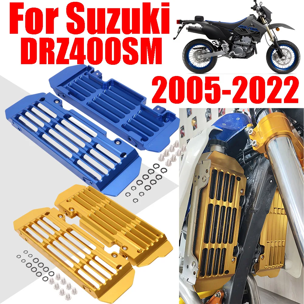 

For SUZUKI DRZ400SM DRZ400 SM DR-Z DRZ 400 SM DRZ 400SM Motorcycle Accessories Radiator Protective Cover Grille Guard Protector