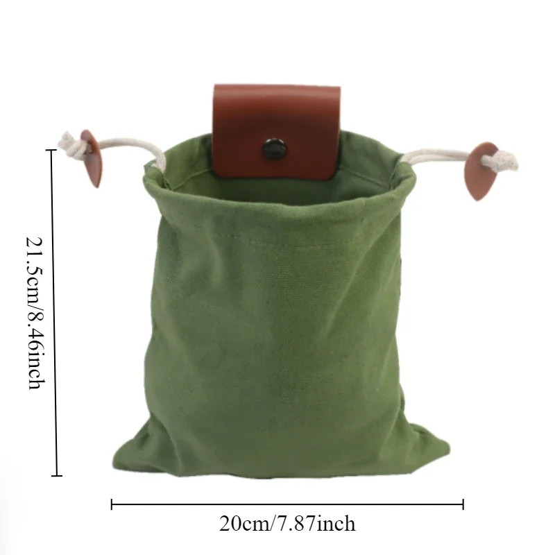 1 шт. сумка для сбора фруктов складная ягодная кожа портативная прочная уличная