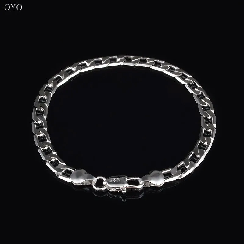 

Popular fashion personality charm retro 6mm bracelet men