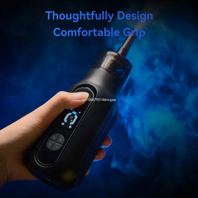 Машина для дыма тумана ручная портативная машина копчения уличная с