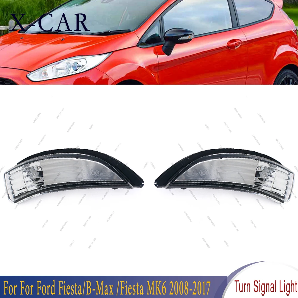 

Фонарь для Ford Fiesta 2009 2010 2011 2012 2013 2014, правый и левый указатели поворота, лампа для бокового зеркала заднего вида