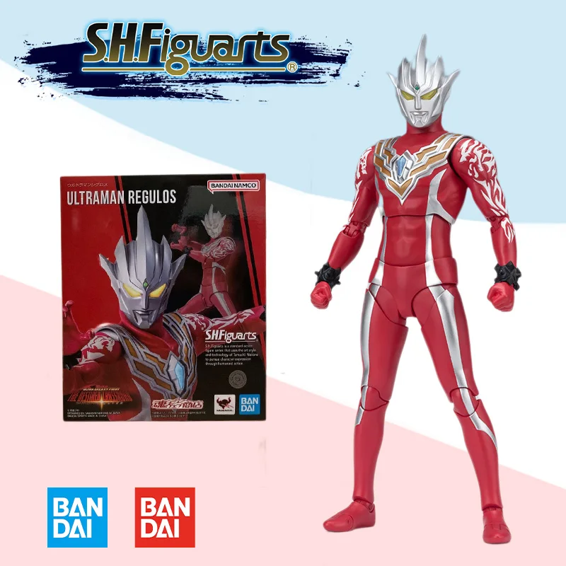 

Bandai Original BOX S.H.Figuarts SHF ULTRAMAN REGULOS full Action Anime PVC Figure model kit finished toy gift for kid